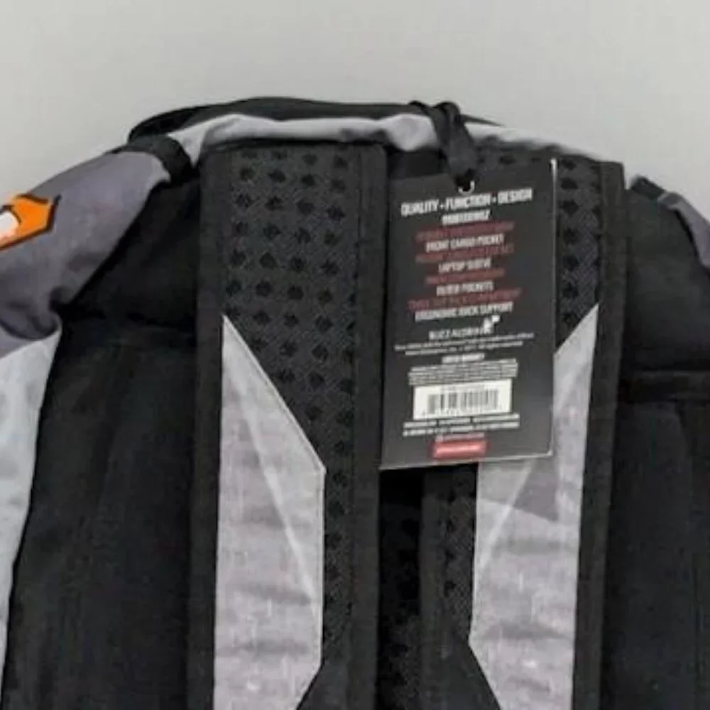 NWT Sprayground Mission to Mars! Buzz Aldrin's Shark Patches Backpack